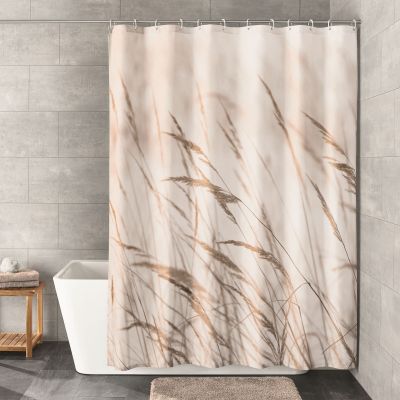 Kleine Wolke Sylt zasłona prysznicowa 180x200 cm beżowa 7818202305