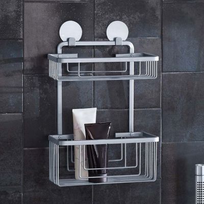 Kleine Wolke Rocco koszyk prysznicowy aluminium 8061928806