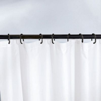 Kleine Wolke DV-Ringe kółka zasłon prysznicowych 12 szt czarny 0268926000
