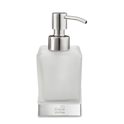 Kleine Wolke Meo dozownik do mydła 230 ml ścienny szkło mleczne 8022108808