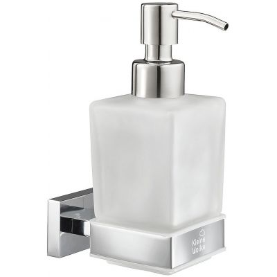 Kleine Wolke Meo dozownik do mydła 230 ml ścienny szkło mleczne 8022108808