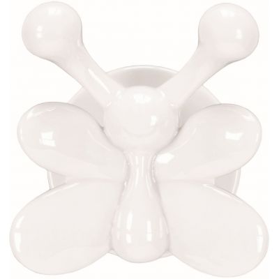 Kleine Wolke Jolly Hooks haczyk na ręcznik podwójny biały 8054100887