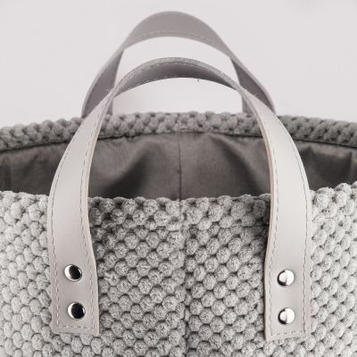 Kleine Wolke Roy L kosz na bieliznę i pranie szary 8505977061