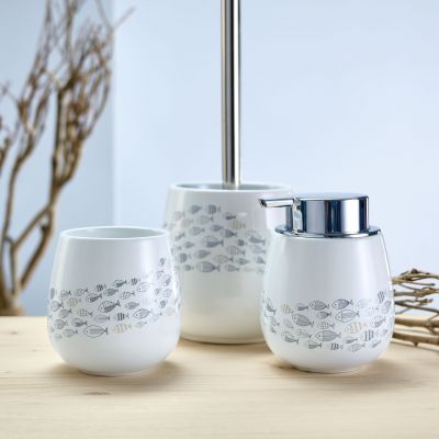 Kleine Wolke Sardinas szczotka toaletowa stojąca biały 8674783856