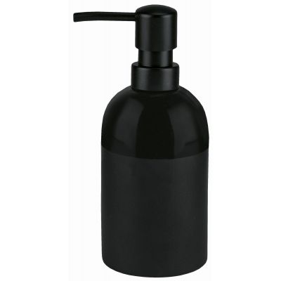 Kleine Wolke Deep dozownik do mydła 250 ml ceramika czarny 8681926854