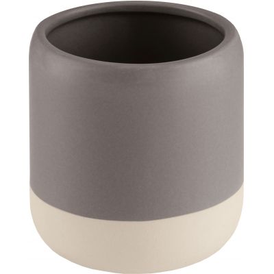 Kleine Wolke Lunella kubek na szczoteczki biały-szary 8693146852