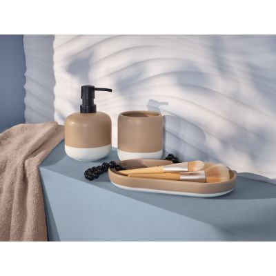 Kleine Wolke Lunella dozownik do mydła 440 ml biały-beżowy 8693271854