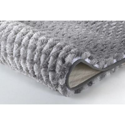 Kleine Wolke Cory dywanik łazienkowy 100x60 cm prostokątny ciemny szary Anthracite 9121901360