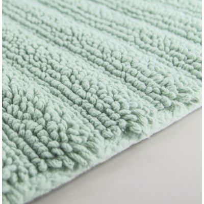 Kleine Wolke Yara Eco Care dywanik łazienkowy 60x50 cm bawełna zielony 9156685433