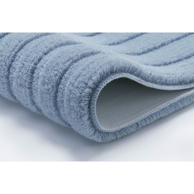 Kleine Wolke Cord dywanik łazienkowy 60x60 cm poliakryl niebieski 9170746135