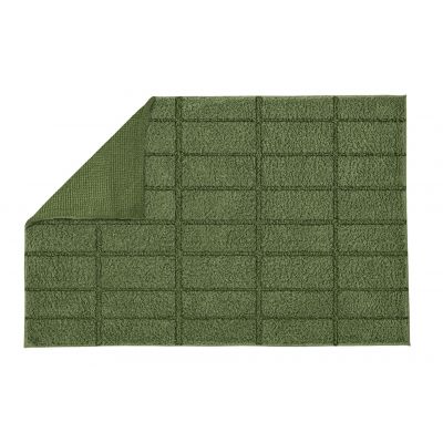 Kleine Wolke Tiles dywanik łazienkowy 60x60 cm zielony 9176612135