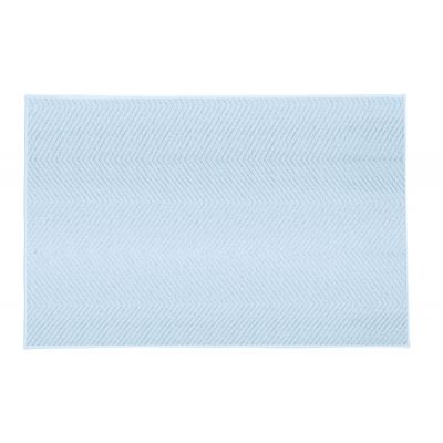 Kleine Wolke Zigzag dywanik łazienkowy 90x60 cm niebieski 9178738519
