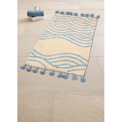 Kleine Wolke Vaga dywanik łazienkowy 70x120 cm bawełna beżowy 9179202225