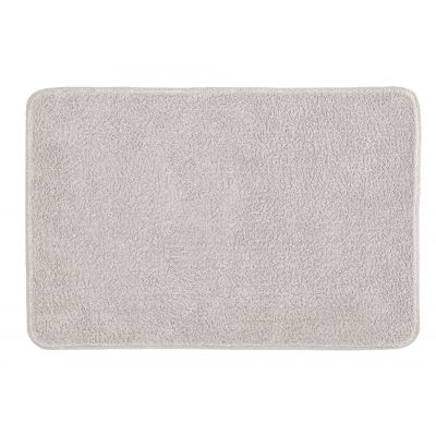 Kleine Wolke Marco dywanik łazienkowy 70x120 cm poliester jasny szary 9184146225