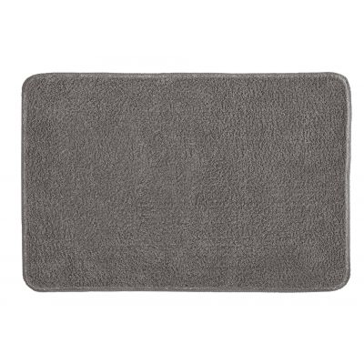 Kleine Wolke Marco dywanik łazienkowy 70x120 cm poliester ciemny szary 9184901225