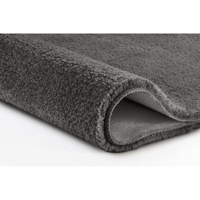 Kleine Wolke Marco dywanik łazienkowy 60x90 cm poliester ciemny szary 9184901519