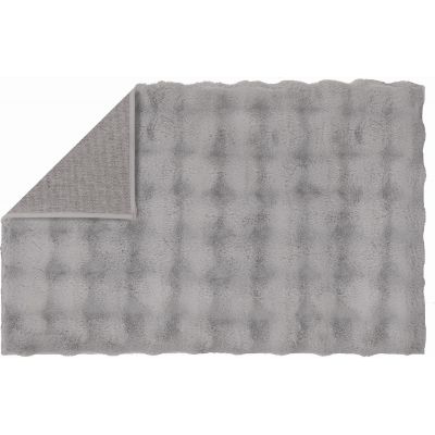 Kleine Wolke Cloud dywanik łazienkowy 90x60 cm prostokątny jasny szary 9198146519