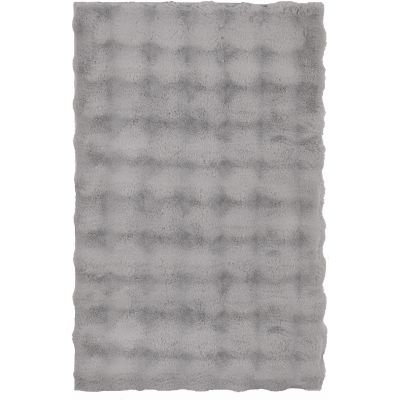 Kleine Wolke Cloud dywanik łazienkowy 90x60 cm prostokątny jasny szary 9198146519