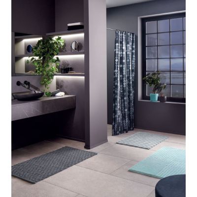 Kleine Wolke Cloud dywanik łazienkowy 120x70 cm prostokątny niebieski opal 9198649225