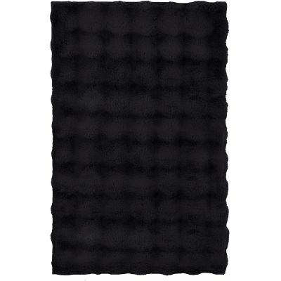 Kleine Wolke Cloud dywanik łazienkowy 90x60 cm prostokątny czarny 9198926519