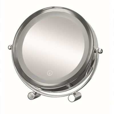 Kleine Wolke LED Mirror lusterko kosmetyczne z oświetleniem LED chrom 5886124886