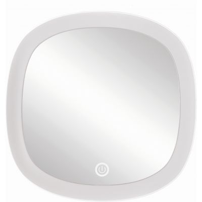 Kleine Wolke LED Mirror Cube lusterko kosmetyczne z oświetleniem LED białe 8098100886