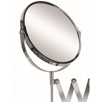 Kleine Wolke Move Mirror lusterko kosmetyczne z ramieniem ścienne chrom 8426124886