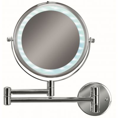 Kleine Wolke LED Mirror Brillant lusterko kosmetyczne z oświetleniem LED chrom 8428124886