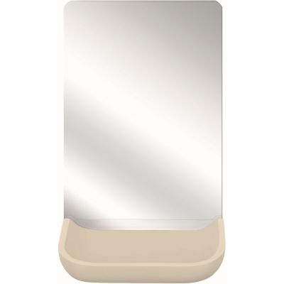 Kleine Wolke Tray Mirror lusterko kosmetyczne prostokątne beżowe 8476226886