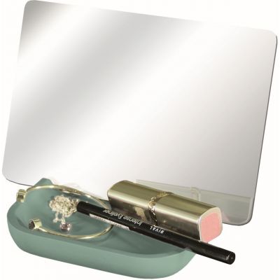 Kleine Wolke Tray Mirror lusterko kosmetyczne prostokątne zielone 8476685886