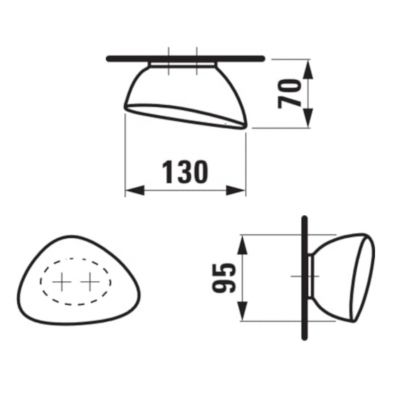 Laufen Il Bagno Alessi wieszak na ręcznik brąz mat H8709761880001
