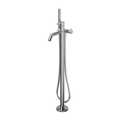 Laufen Kartell bateria wannowo-prysznicowa wolnostojąca chrom H3213380041211