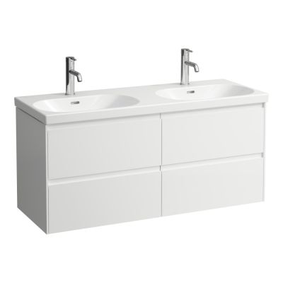 Laufen Lani szafka 118x45x51,5 cm podumywalkowa wisząca biały połysk H4035741122611