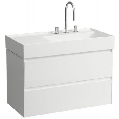 Laufen Lani szafka 88x45x51,5 cm podumywalkowa wisząca biała H4039621122601