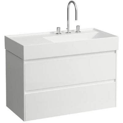 Laufen Lani szafka 88x45x51,5 cm podumywalkowa wisząca biała H4039621122611