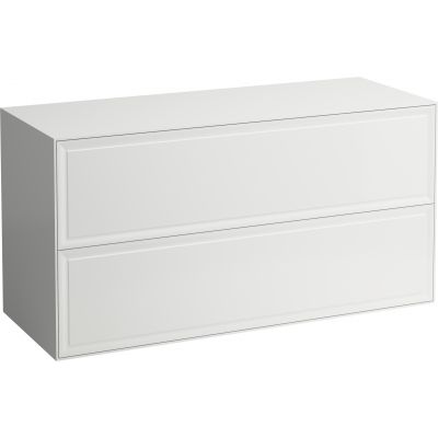Laufen The New Classic szafka 117,5 cm podumywalkowa wisząca z blatem biały połysk H4060260856311