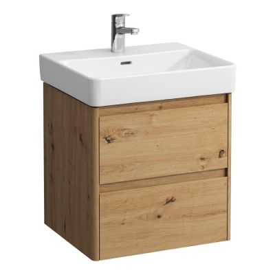 Laufen Base 2.0 szafka 52x44,5x51,5 cm podumywalkowa wisząca dąb H4112421082671