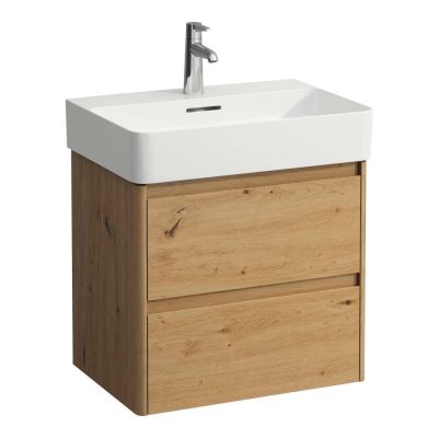 Laufen Base 2.0 szafka 57x40x51,5 cm podumywalkowa wisząca dąb H4113721082671