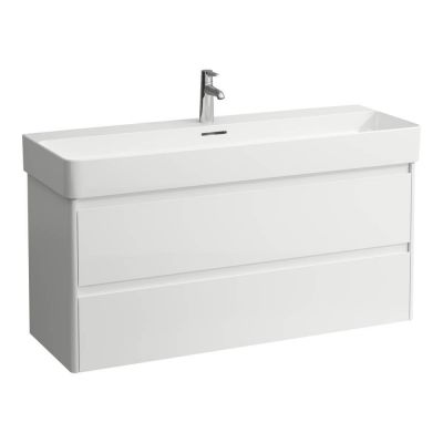Laufen Base 2.0 szafka 117x40x51,5 cm podumywalkowa wisząca biała H4114221082611