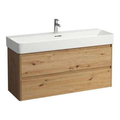 Laufen Base 2.0 szafka 117x40x51,5 cm podumywalkowa wisząca dąb H4114221082671