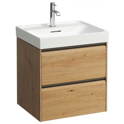 Laufen Meda szafka 53,4x44,8x51,5 cm podumywalkowa wisząca dziki dąb H4215620112671