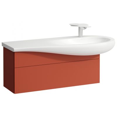 Laufen Il Bagno Alessi szafka 100 cm podumywalkowa wisząca prawa terakota H4304310972691