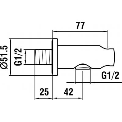 Laufen Twin przyłącze kątowe z uchwytem złoty mat HF504778462000