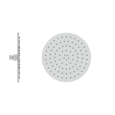 Laufen deszczownica 25x25 cm okrągła chrom HF504811100000