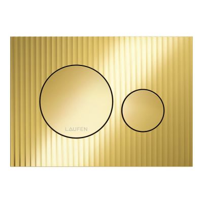 Laufen Ineo przycisk spłukujący do WC złoty H9001160010001