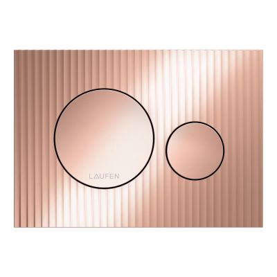Laufen Ineo przycisk spłukujący do WC różowe złoto H9001161620001