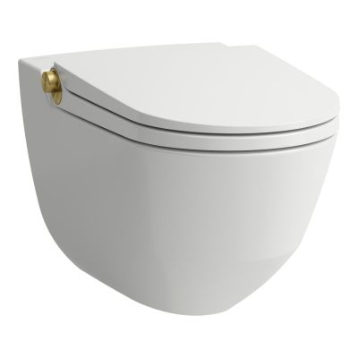 Laufen Cleanet Riva toaleta myjąca wisząca bez kołnierza biały mat H8206917620001