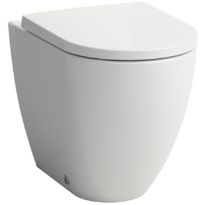 Laufen Pro X miska WC stojąca bez kołnierza ze spłukiwaniem wirowym biały połysk H8238610000001