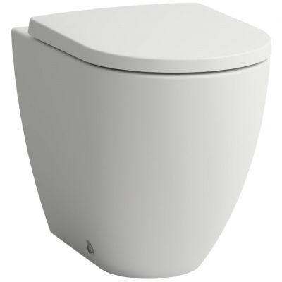 Laufen Pro X miska WC stojąca bez kołnierza ze spłukiwaniem wirowym biały mat H8238617570001