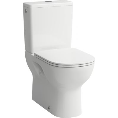 Laufen Lua miska WC kompakt stojąca Rimless biała H8240810000001